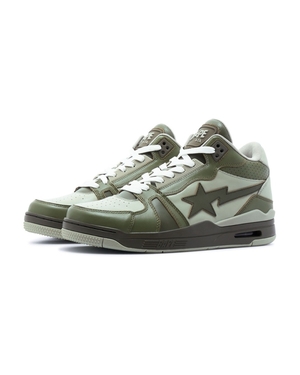 Basket Bape Clutch STA #1 Vert Homme | RNZ-62838220